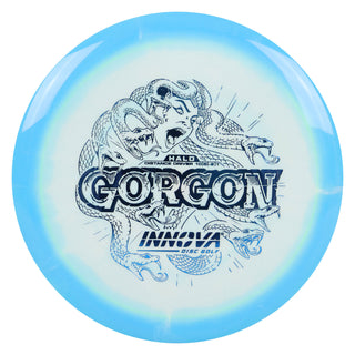 Innova Disc Golf Halo Star Gorgon Distance Driver 10/6/-2/1 Blue White/Blue 170 grams