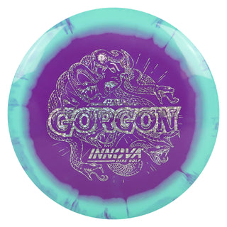 Innova Disc Golf Halo Star Gorgon Distance Driver 10/6/-2/1 Teal Purple/Holo Stars 169 grams