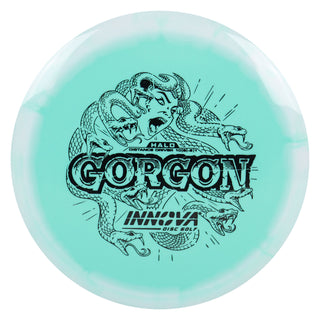 Innova Disc Golf Halo Star Gorgon Distance Driver 10/6/-2/1 White Teal/Black 173 grams