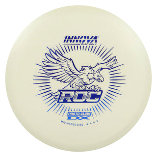 Innova Disc Golf Proto Glow DX Roc Midrange 4/4/0/3 Glow/Blue 167 grams