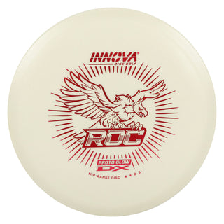 Innova Disc Golf Proto Glow DX Roc Midrange 4/4/0/3 Glow/Red 169 grams