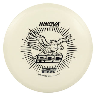 Innova Disc Golf Proto Glow DX Roc Midrange 4/4/0/3 Glow/Black 180 grams