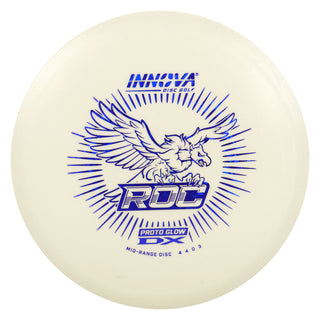 Innova Disc Golf Proto Glow DX Roc Midrange 4/4/0/3 Glow/Navy Shatter 180 grams