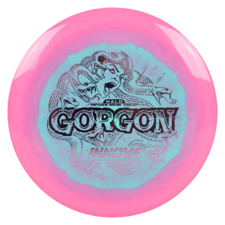 Innova Disc Golf Halo Star Gorgon Distance Driver 10/6/-2/1 Pink Teal/Lavender 173 grams