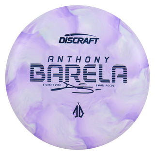 Discraft Disc Golf Anthony Barela Swirl CT Focus Putter 2/2/-1/2 Purple White/Blue 173-174g