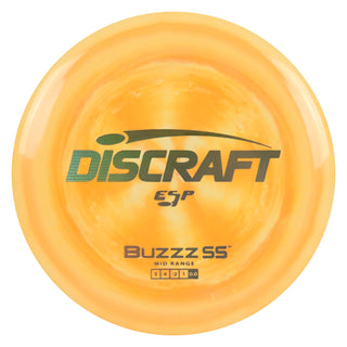 Discraft Disc Golf ESP Buzzz SS Midrange Disc 5/4/-2/1 Mango Swirl/Gold Discs 168g