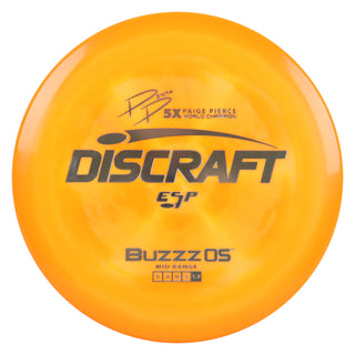 Discraft Disc Golf Paige Pierce ESP Buzzz OS Midrange 5/4/0/3 Orange/Silver 179g