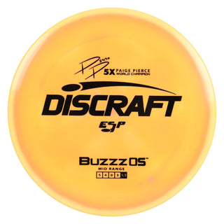 Discraft Disc Golf Paige Pierce ESP Buzzz OS Midrange 5/4/0/3 Orange/Black 174g