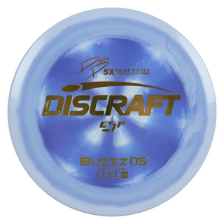 Discraft Disc Golf Paige Pierce ESP Buzzz OS Midrange 5/4/0/3 Grey Purple/Gold 180g