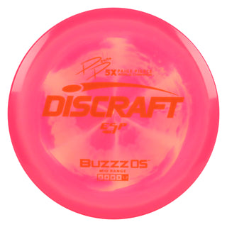 Discraft Disc Golf Paige Pierce ESP Buzzz OS Midrange 5/4/0/3 Hot Pink Orange/Orange 178g