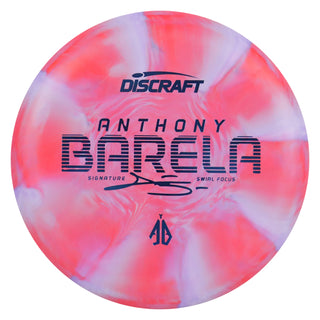 Discraft Disc Golf Anthony Barela Swirl CT Focus Putter 2/2/-1/2 Red Purple/Blue 173-174g