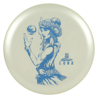 Discraft Disc Golf Paul McBeth Signature Big Z Luna Putter 3/4/0/2 White/Blue 174g