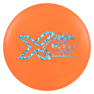 Discraft Disc Golf X Line Buzzz Midrange Disc 5/4/-1/1 Orange/Blue Shatter 178g