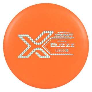 Discraft Disc Golf X Line Buzzz Midrange Disc 5/4/-1/1 Orange/Holo Prisms 177g