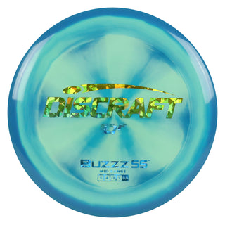 Discraft Disc Golf ESP Buzzz SS Midrange Disc 5/4/-2/1 Navy Lime/Rainbow Shatter 168g
