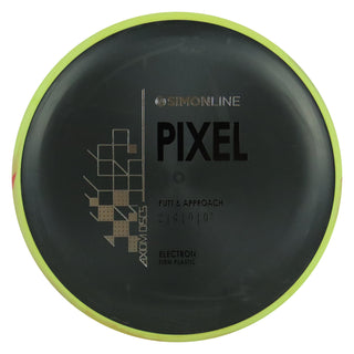Axiom Disc Golf Simon Line Electron Firm Lizotte Pixel Putter 2/4/0/0.5 Black/Yellow Red 175 grams