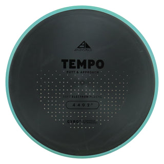 Axiom Disc Golf Electron Soft Tempo Putt and Approach 4/4/0/2.5 Black/Blue 173 grams