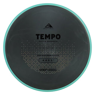 Axiom Disc Golf Electron Firm Tempo Putt and Approach 4/4/0/2.5 Black/Blue 169 grams