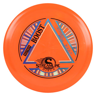 Streamline Discs Neutron Boost Distance Driver 9.5/4/0/2.5 Orange/Blue 168 grams