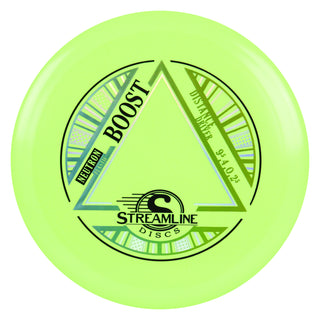 Streamline Discs Neutron Boost Distance Driver 9.5/4/0/2.5 DayGlo/Blue Olive 168 grams