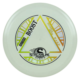 Streamline Discs Neutron Boost Distance Driver 9.5/4/0/2.5 Grey/Gold 168 grams