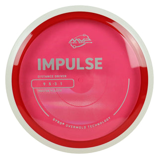 MVP Discs Sports Project Lab Coat Proton Impulse Distance Driver 9/5/-3/1 Red 174 grams