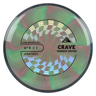 Axiom Discs Project Lab Coat Cosmic Neutron Crave 6.5/5/-1/1 Green Pink/Black Blue 175 grams