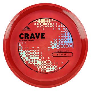 Axiom Discs Project Lab Coat Proton Crave 6.5/5/-1/1 Red/Red 168 grams