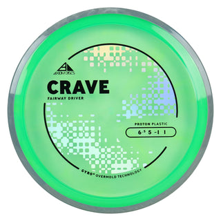 Axiom Discs Project Lab Coat Proton Crave 6.5/5/-1/1 Green/Grey Marble 172 grams