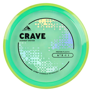 Axiom Discs Project Lab Coat Proton Crave 6.5/5/-1/1 Green/Yellow Red 172 grams