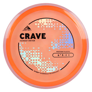 Axiom Discs Project Lab Coat Proton Crave 6.5/5/-1/1 Orange Shimmer/Pink 169 grams