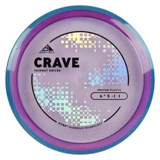Axiom Discs Project Lab Coat Proton Crave 6.5/5/-1/1 Purple/Blue 168 grams