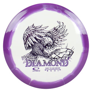 Latitude 64 Disc Golf Gold Orbit Diamond Fairway Driver 8/6/-3/1 Purple/Purple 158 grams