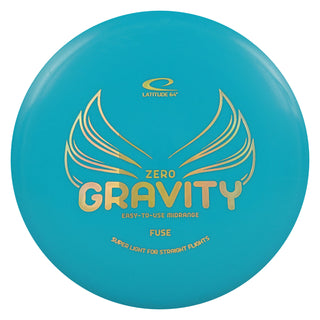 Latitude 64 Disc Golf Zero Gravity Fuse Midrange 5/6-1/0 Turquoise/Gold Holo 125 grams