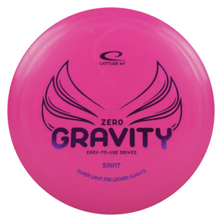 Latitude 64 Disc Golf Zero Gravity Saint Fairway Driver 9/7/-1/2 Pink/Purple 128 grams