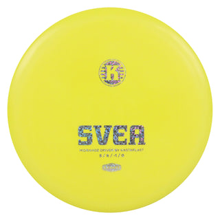 Kastaplast Disc Golf K3 Hard Svea Midrange 5/6/-1/0 Yellow/Holo Stars 177 grams
