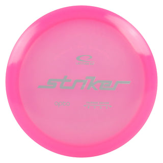 Latitude 64 Disc Golf Opto Striker Fairway Driver 8/5/0/2 Pink/Grey 174 grams