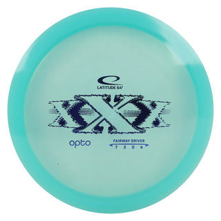 Latitude 64 Disc Golf Opto XXX Fairway Driver 7/3/0/4 Blue/Indigo 176 grams