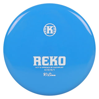 Kastaplast Disc Golf K1 Reko Putter 3/3/0/1 Blue/White 175 grams