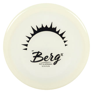 Kastaplast Disc Golf K1 Glow Berg X Putter 1/1/1/2 Glow/Black 175 grams