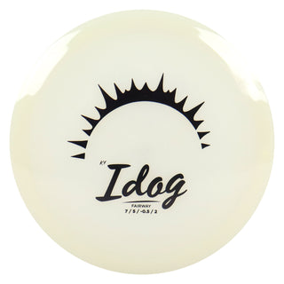 Kastaplast Disc Golf K1 Glow Idog Fairway Driver 7/5/-0.5/2 Glow/Black 174 grams