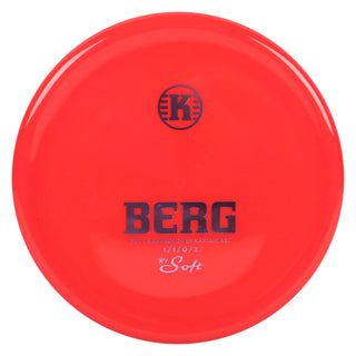 Kastaplast Disc Golf K1 Soft Berg Putter 1/1/0/2 Red/Lavender 174 grams