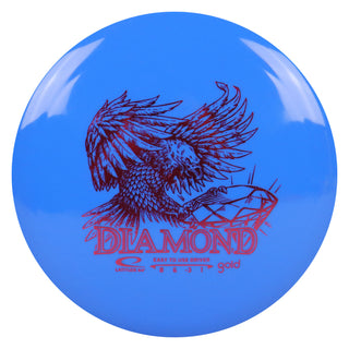 Latitude 64 Disc Golf Gold Diamond Fairway Driver 8/6/-3/1 Blue/Maroon 156 grams