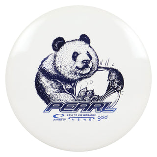 Latitude 64 Disc Golf Gold Pearl Midrange 4/6/-4/0 White/Indigo 156 grams