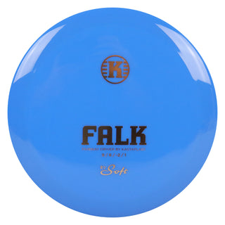 Kastaplast Disc Golf K1 Soft Falk Fairway Driver 9/6/-2/1 Blue/Gold 172 grams