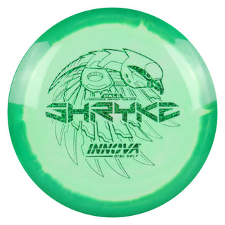Innova Disc Golf Halo Star Shryke Distance Driver 13/6/-2/2 Green White/Green Shapes 167 grams