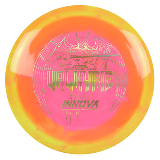 Innova Disc Golf Halo Star Valkyrie Fairway Driver 9/4/-2/2 Yellow Pink/Gold Holo 155 grams