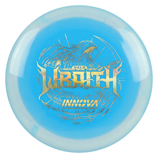 Innova Disc Golf Halo Star Wraith Distance Driver 11/5/-1/3 White Blue/Gold 145 grams