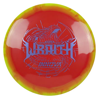 Innova Disc Golf Halo Star Wraith Distance Driver 11/5/-1/3 Yellow Red/Lavender 162 grams