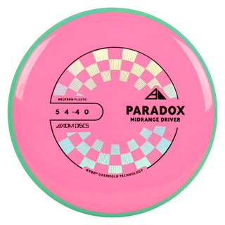 Axiom Discs Project Lab Coat Neutron Paradox Midrange Disc 5/4/-4/0 Pink/Teal 169 grams